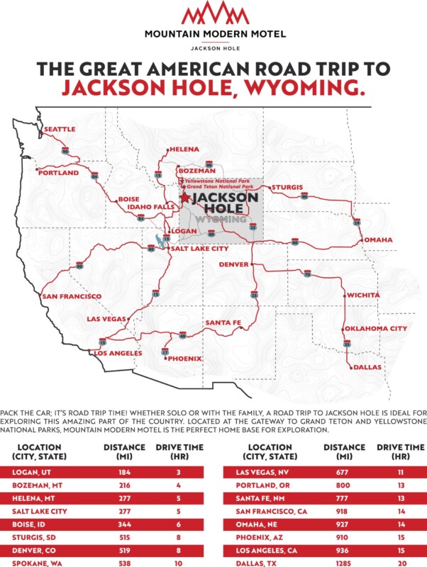 The Great American Road Trip To Jackson Hole